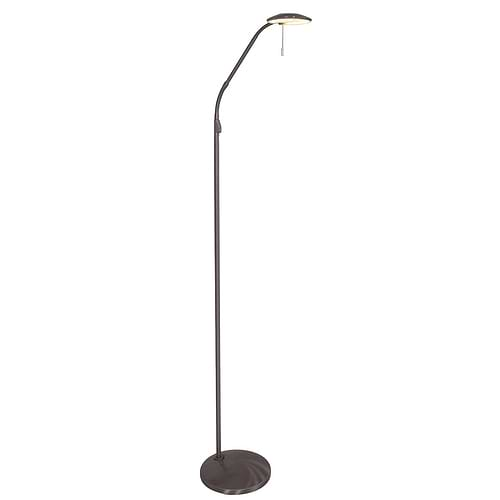 Vloerl 1-lichts LED STEINHAUER - 7910ST - Vloerlamp- Steinhauer- Zenith LED- Modern- Staal  - Metaal