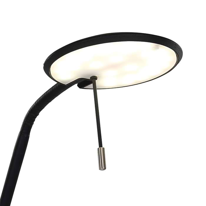Vloerl 1-lichts LED STEINHAUER - 7910ZW - Vloerlamp- Steinhauer- Zenith LED- Design- Zwart  - Metaal