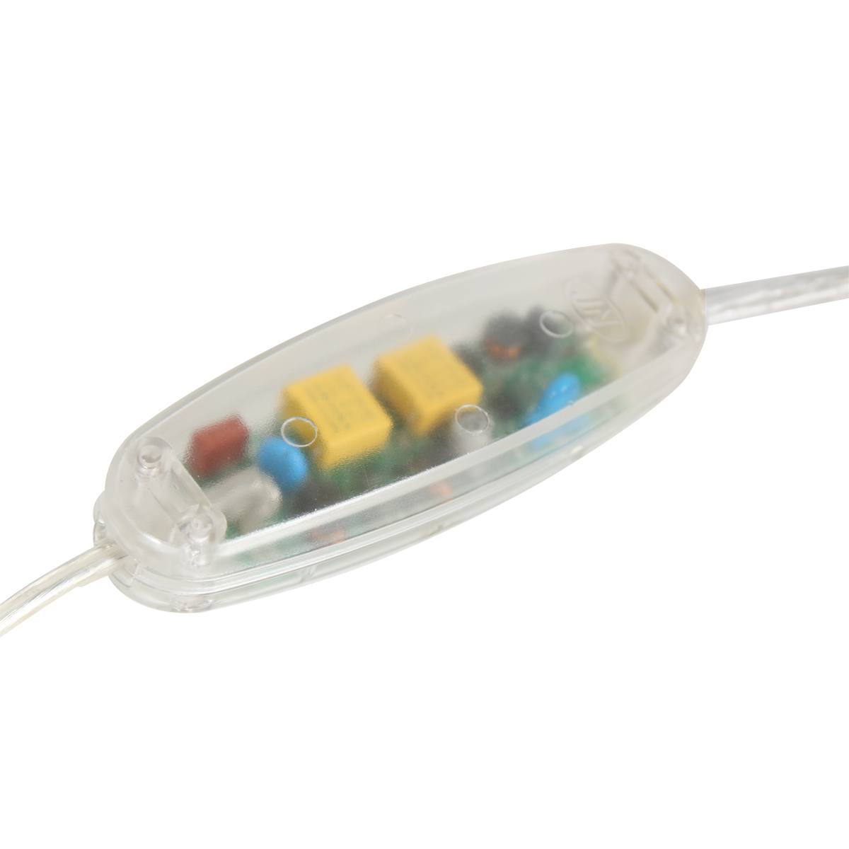 Tafellamp 1-lichts glas LED, beuken en wit, Ancilla, Steinhauer - Afbeelding 9