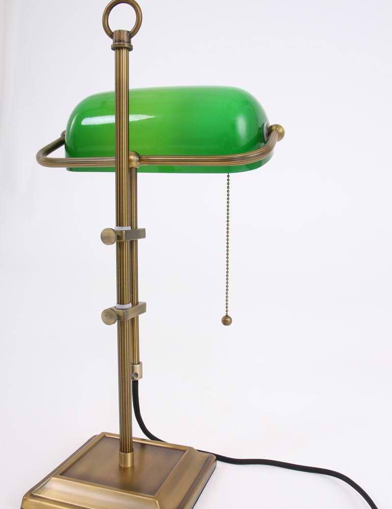Bureaulamp, leeslamp, tafellamp 1-lichts glas STEINHAUER, 7961BR, Tafellamp- Bureaulamp- Steinhauer- Ancilla- Klassiek- Brons Groen, Metaal Glas - Afbeelding 11