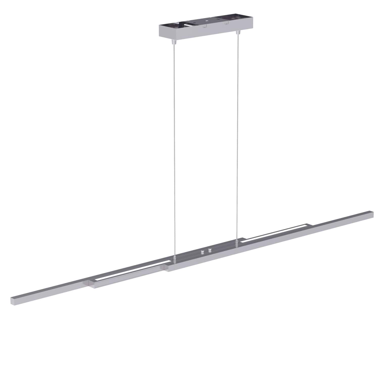 Hanglamp Motion LED STEINHAUER - 7970ST - Hanglamp- Steinhauer- Zelena Motion- Modern- Staal  staal geborsteld-