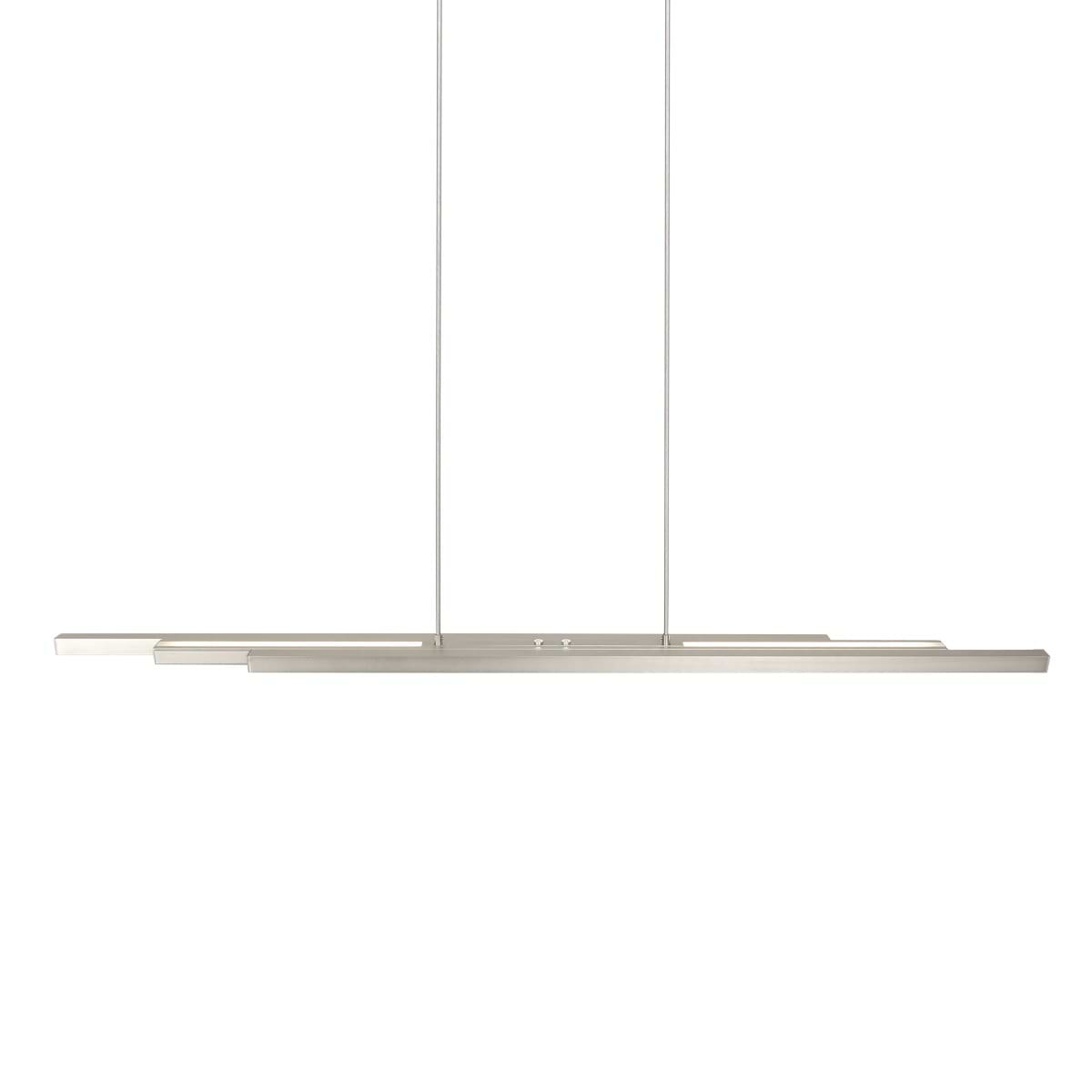 Hanglamp Motion LED STEINHAUER - 7970ST - Hanglamp- Steinhauer- Zelena Motion- Modern- Staal  staal geborsteld-