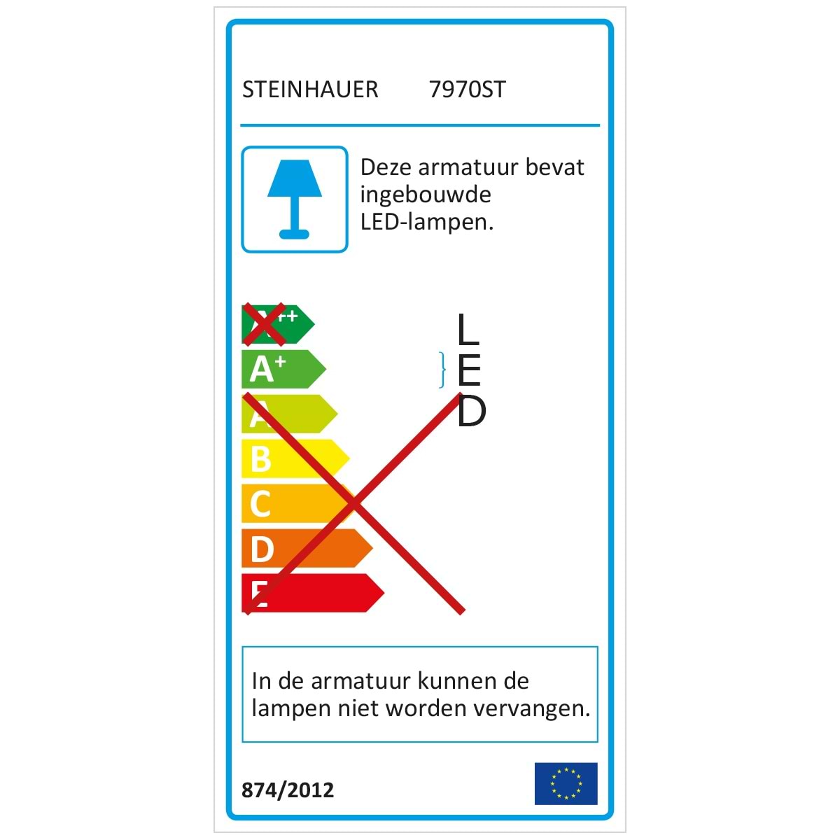 Hanglamp Motion LED STEINHAUER, 7970ST, Hanglamp- Steinhauer- Zelena Motion- Modern- Staal  staal geborsteld- - Afbeelding 8