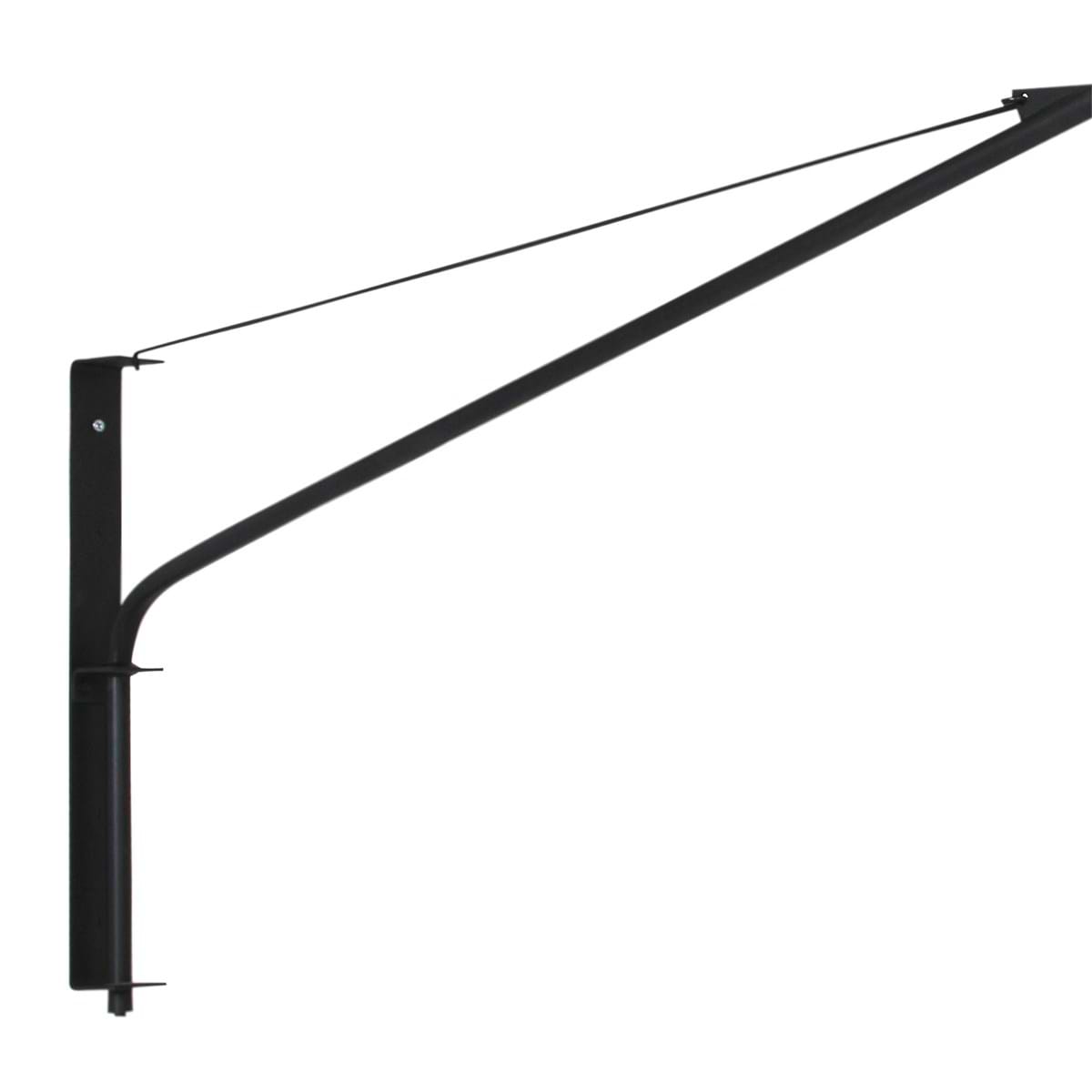 Vloerlamp Gramineus 9719 staal - kap linnen wit STEINHAUER