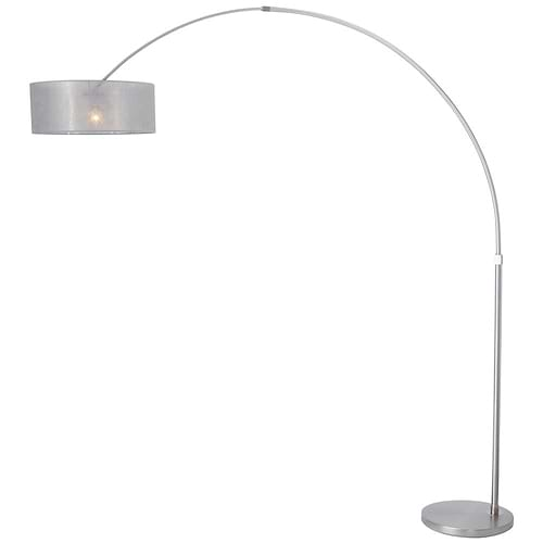 Hanglamp Stresa 9886ST Staal - Witte Kap STEINHAUER