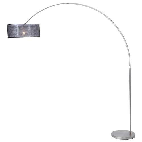 Stresa Hanglamp 9887ST Staal - Zilveren Kap STEINHAUER