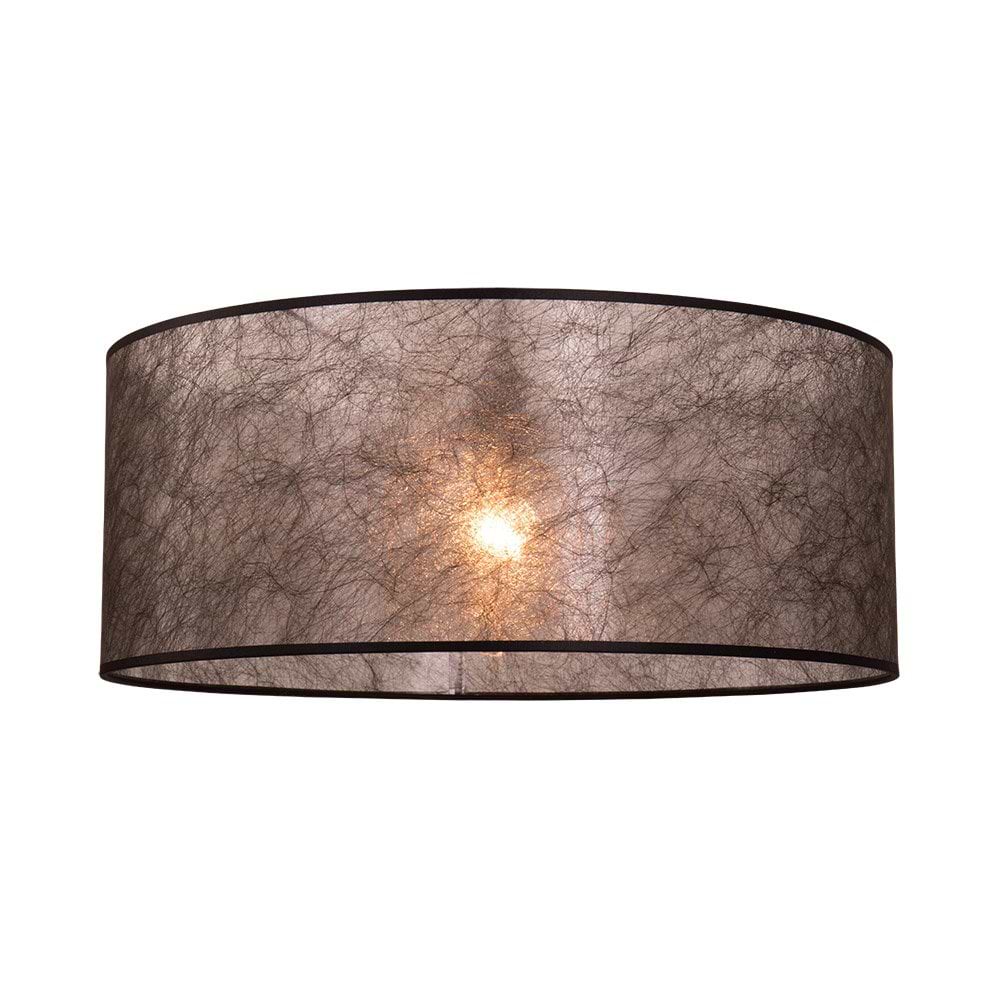 Wandlamp 1-lichts switch (armatuur)+Kap 30*25*18 rond Be27 linnen grijs, STEINHAUER - Afbeelding 7