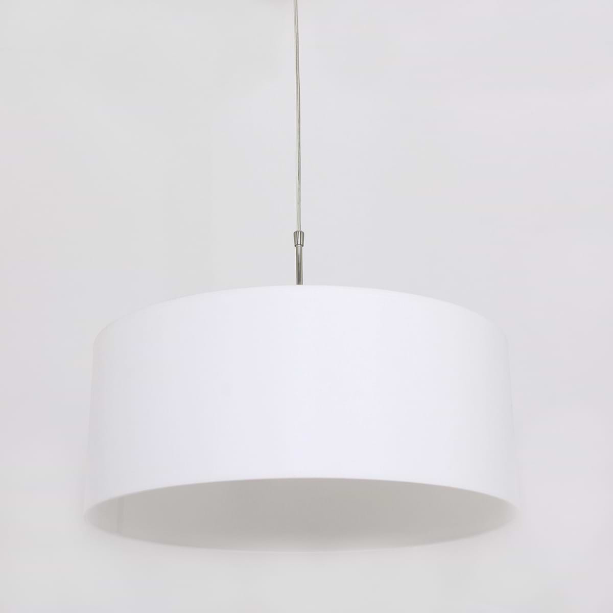 Hanglamp Stresa 9886ST Staal - Witte Kap STEINHAUER