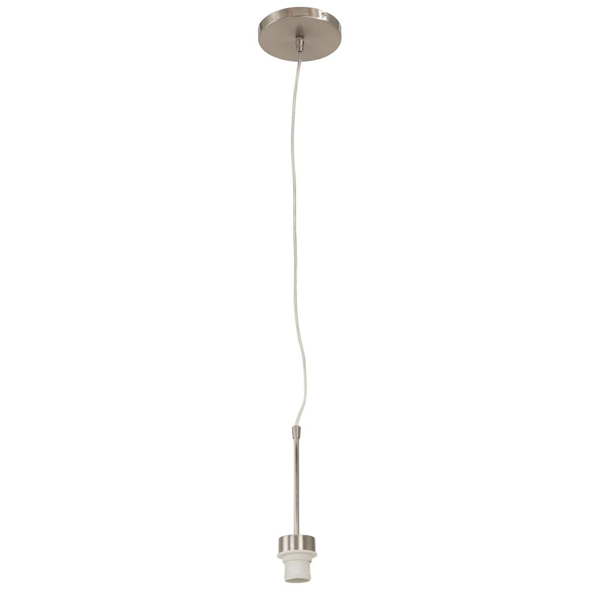 Hanglamp Stresa 9886ST Staal - Witte Kap STEINHAUER