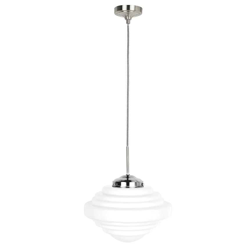 Glas York 30 cm -  Opaal - Serie York - Lampen glas - High Light - G185500