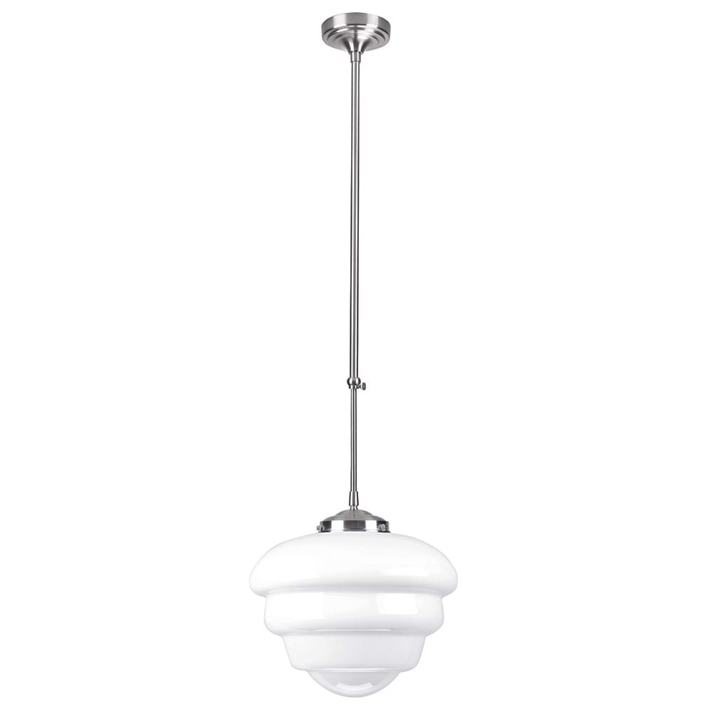 Glas Oxford 30 cm -  Opaal - Serie Oxford - Lampen glas - High Light - G185800