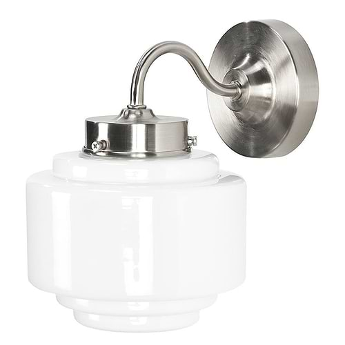 Plafondlamp - plafonnier -  Plafond armatuur inclusief glas  Cambridge 15 cm -  Opaal - Serie Cambridge - Lampen Plafondlamp - plafonnier -  Plafond armatuur inclusief glas High Light - G187100