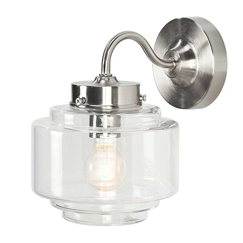 Plafondlamp - plafonnier -  Plafond armatuur inclusief glas Cambridge 15 cm -  Helder - Serie Lampen Plafondlamp - plafonnier -  Plafond armatuur inclusief glas High Light - G187120