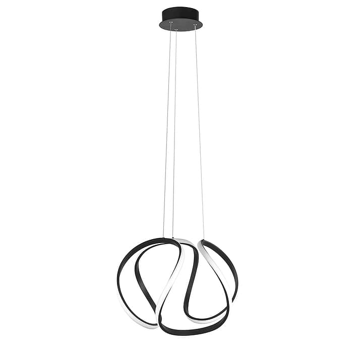 Hanglamp Kyra 40W LED Zwart dimbaar - Serie Kyra - Hanglamp - High Light - H557501