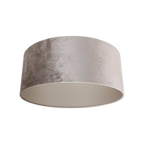 Kap 50*50*20 rond be27 zinc taupe  - Steinhauer