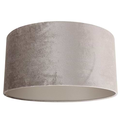 Kap 40*40*20 rond be27 zinc taupe - Steinhauer