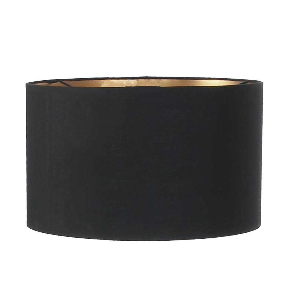Kap 30*18cm rond zwart - Anne light & home
