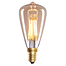 Edison Mini St - 48 LED  4W Filament Amber dimbaar E14 - Serie Edison LED - LED lamp - LED peer - High Light - L252036