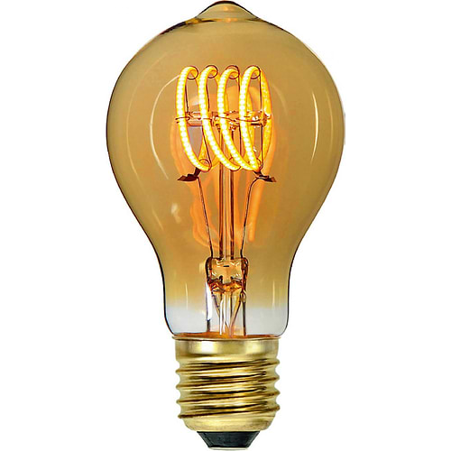 LED spiraal 6W 3-step dimbaar lamp - voor standaardlamp E27 fitting - 6 Watt - Amber -  Duurzaam - decoratief en dimbaar -  Met deze 3-step dimming lamp heeft u geen dimmer nodig -  U gebruikt een normale schakelaar -  Door binnen 30 seconden vaker op de schakelaar te drukken verandert de lichtsterkte -  Van de hoogste lichtopbrengst naar een lage sfeervolle lichtopbrengst -  Kelvin 2700 - Lumen 540 -  HIGH LIGHT -  Deze LED lichtbron is ook verkrijgbaar in de kleur Smoke -  Ten opzichte van Smoke geeft Amber meer licht -  En deze lamp is ook verkrijgbaar in 9W dimbare uitvoering -  Zie webshop categorie LED Lichtbronnen -  L2700 - 36