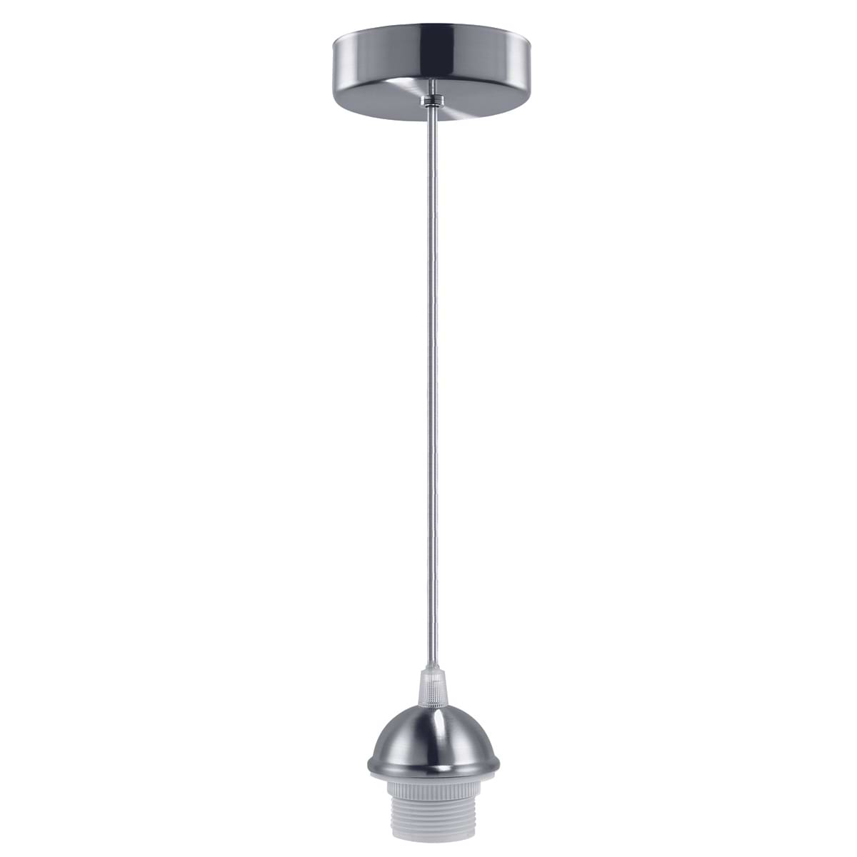 Hanglamp Pendel Ancona E27 Nikkel-mat - Serie Pendel Ancona - Hanglamp - High Light - O100230