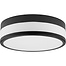 Plafondlamp Bagno 1-lichts - zwart - IP44 - badkamerlamp -  Ø26 - HIGH LIGHT