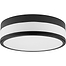 Plafondlamp Bagno 1-lichts - zwart - IP44 - badkamerlamp -  Ø26 - HIGH LIGHT