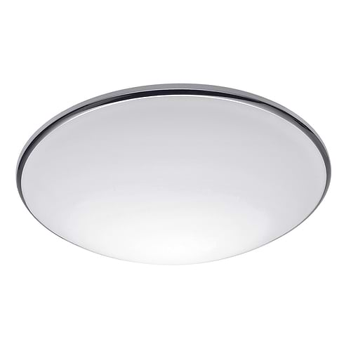 Plafonnier Art 30cm Opaal - Chroom - Serie Art Opaal - Plafondlamp - Plafonnier - High Light - P608237