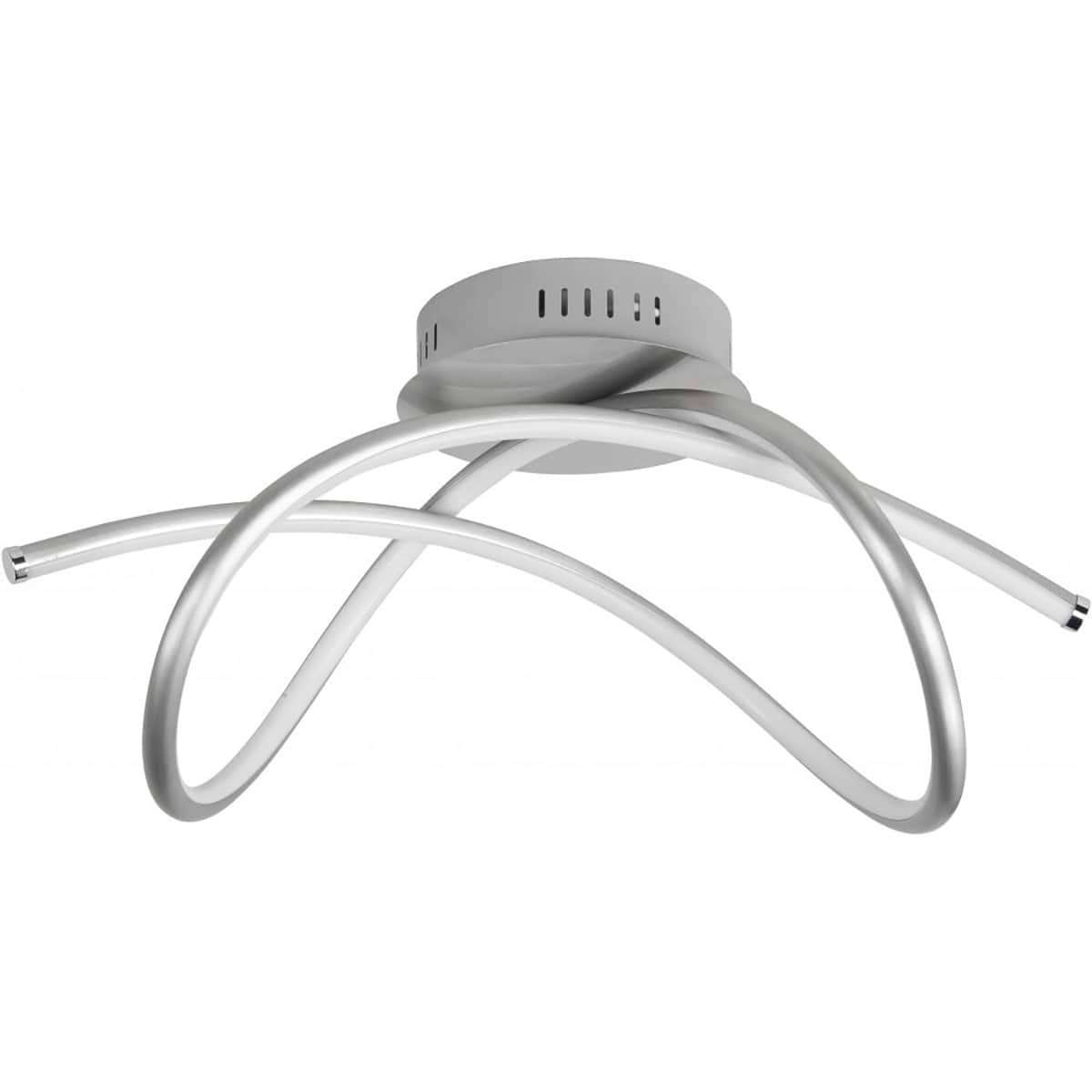Plafonnier Plaza 26W 2700K LED Nikkel Mat + 3 stappendimmer - Serie Plaza - High Light - P656430