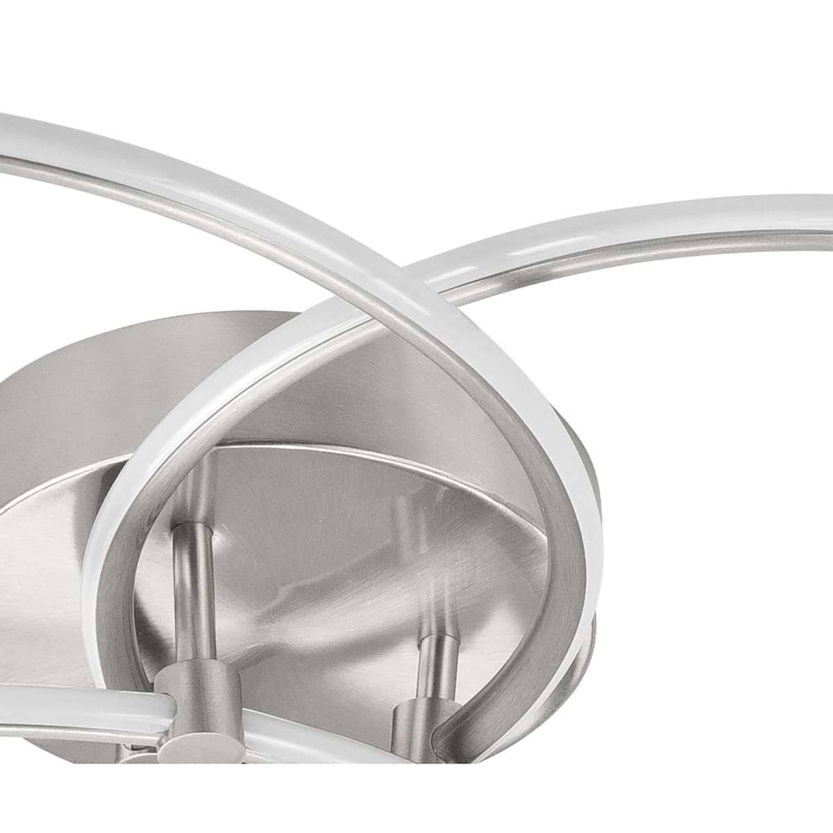 Plafonnier Circles 3 X 7W 2700K Nikkel Mat + 3 stappendimmer - Serie Circles - High Light - P659330