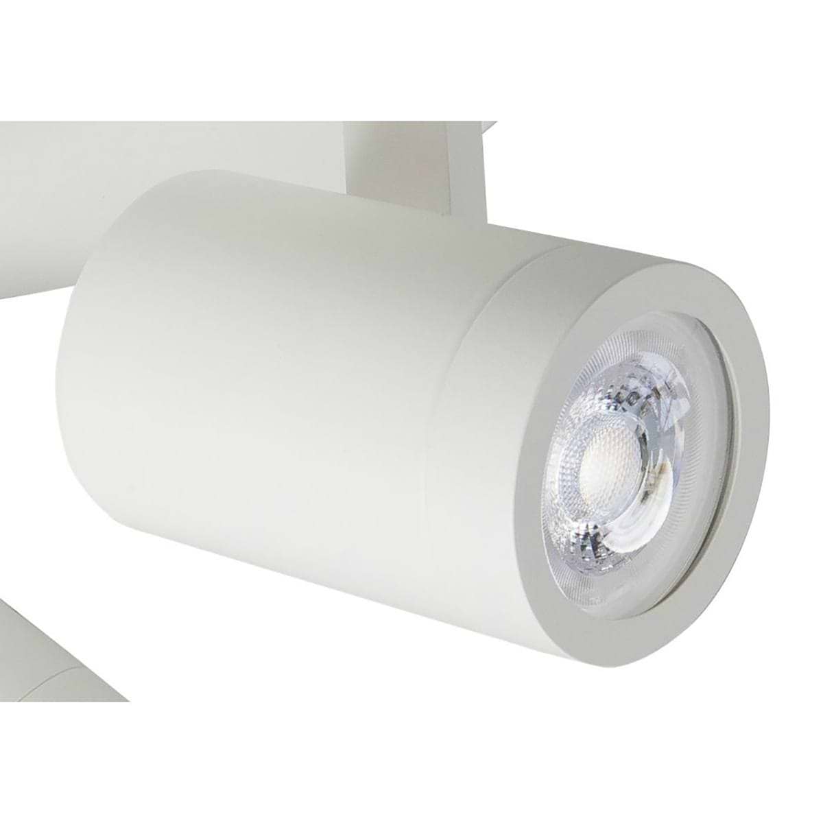 Halo spot 3 X GU10 LED rond Mat Wit zonder lampen - Serie Halo GU10 LED - High Light - S714700