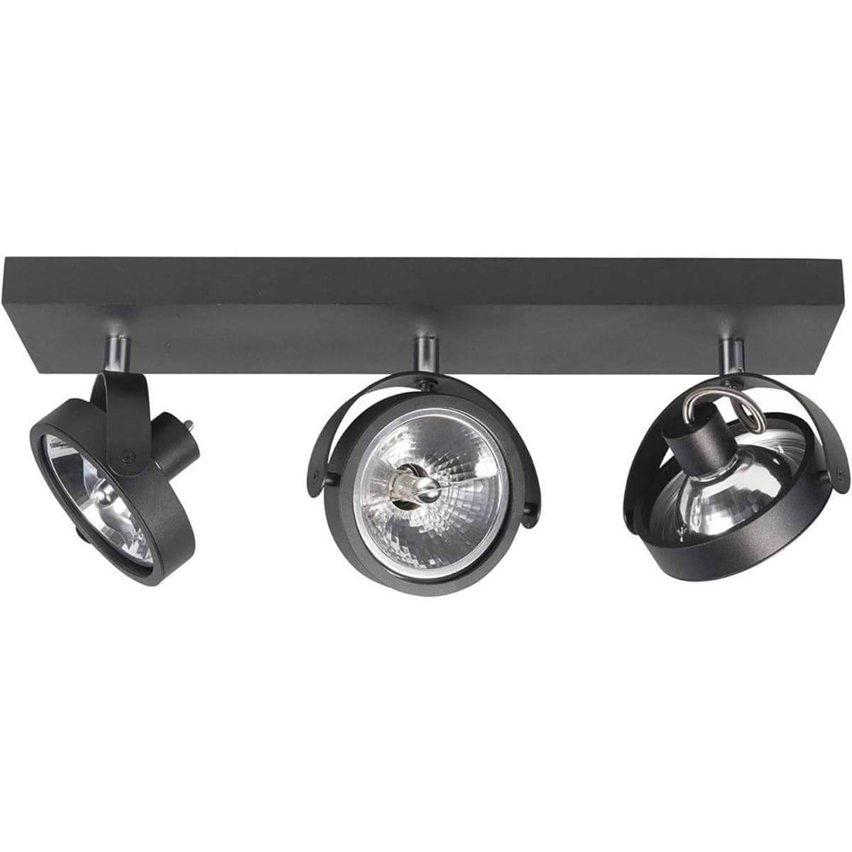 Spot Malta 3 X 4W G9 LED balk Zwart dimbaar - Serie Malta - High Light - S741801