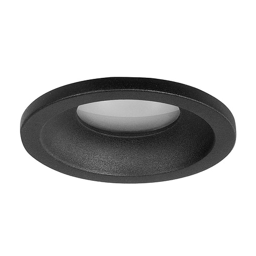 Inbouwspot badkamer (zone 2 en 3) en buiten (spatwaterdicht) - 51mm  IP44 Rond Zwart - Serie Inbouwspot 51mm - Spots - High Light - S782501