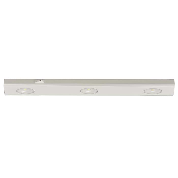 Keukenkast verlichting - onderbouw - werkbladverlichting - onderbouwverlichting - meubelarmatuur 40 cm -  Wit 3 x 1W Led - Serie Meubelarmatuur - Spots - High Light - S790500