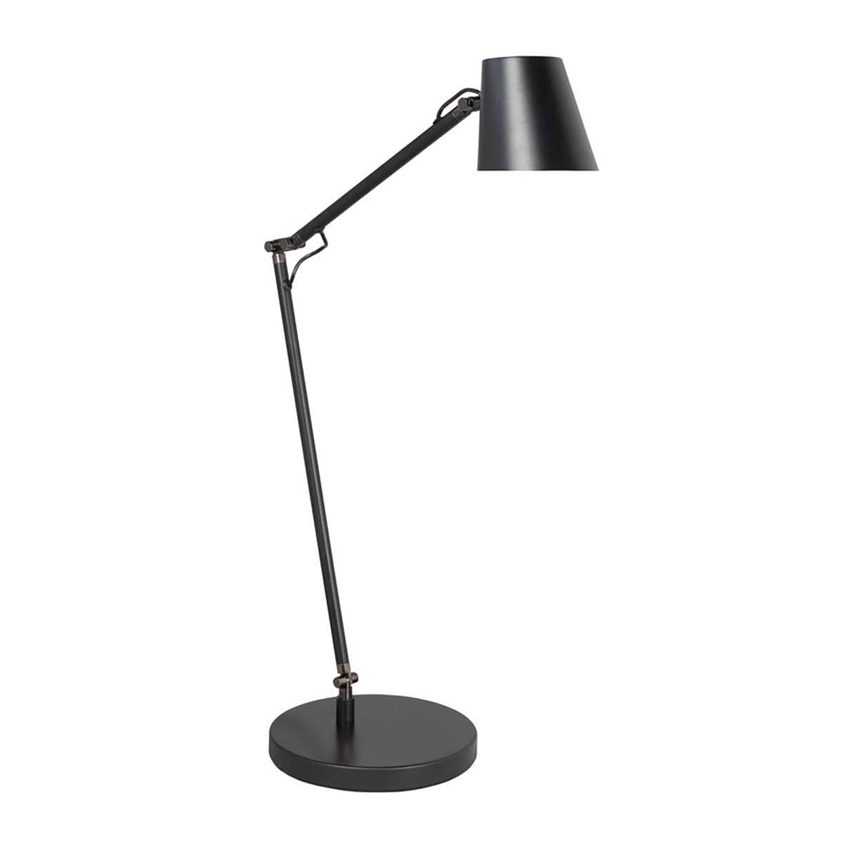 Tafellamp Metallic 7W LED 2700K Mat Zwart + Touchdimmer - Serie Metallic - High Light - T149801