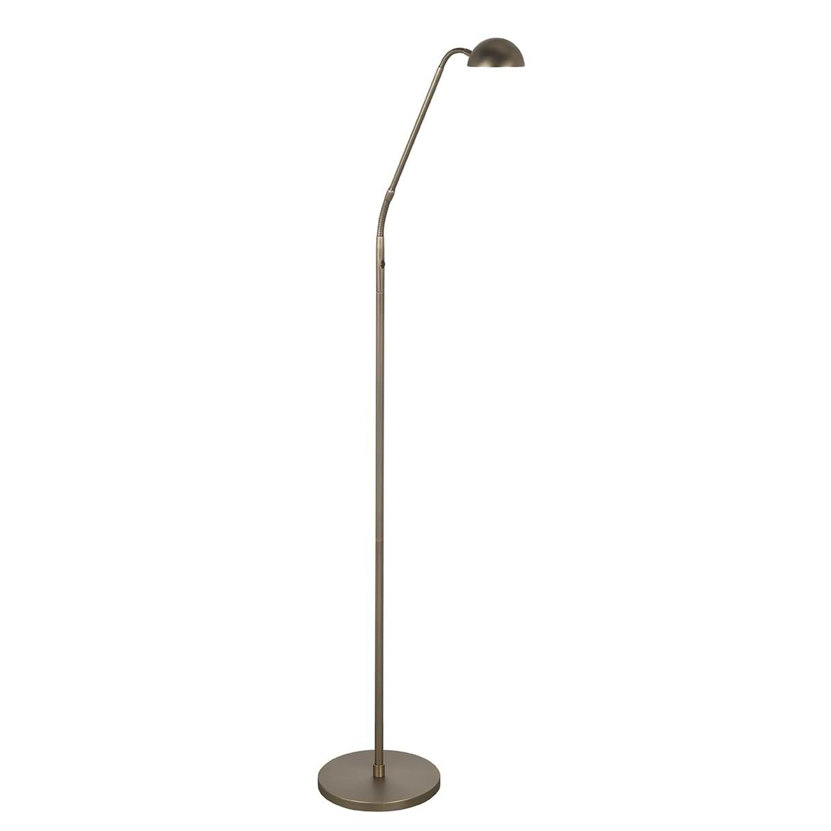 Vloerlamp Parma 8W 2700K LED Brons + dimmers - Serie Parma - Vloerlamp - High Light - V408032