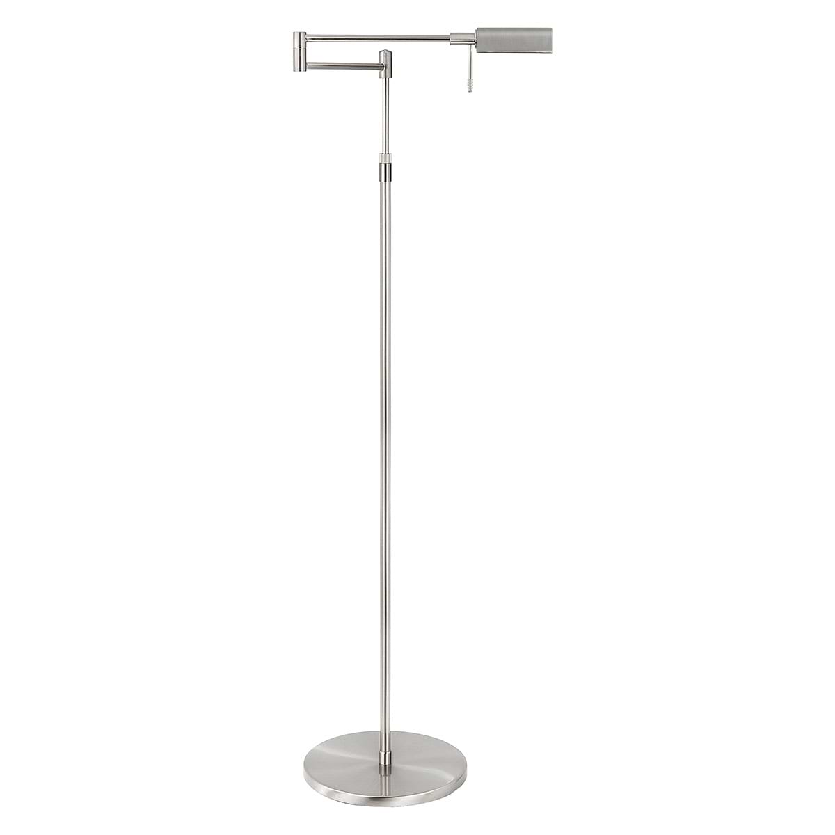 Vloerlamp New Bari up and down LED 10W Nikkel Mat + touchdimmer - Serie New Bari - Vloerlamp - High Light - V410430
