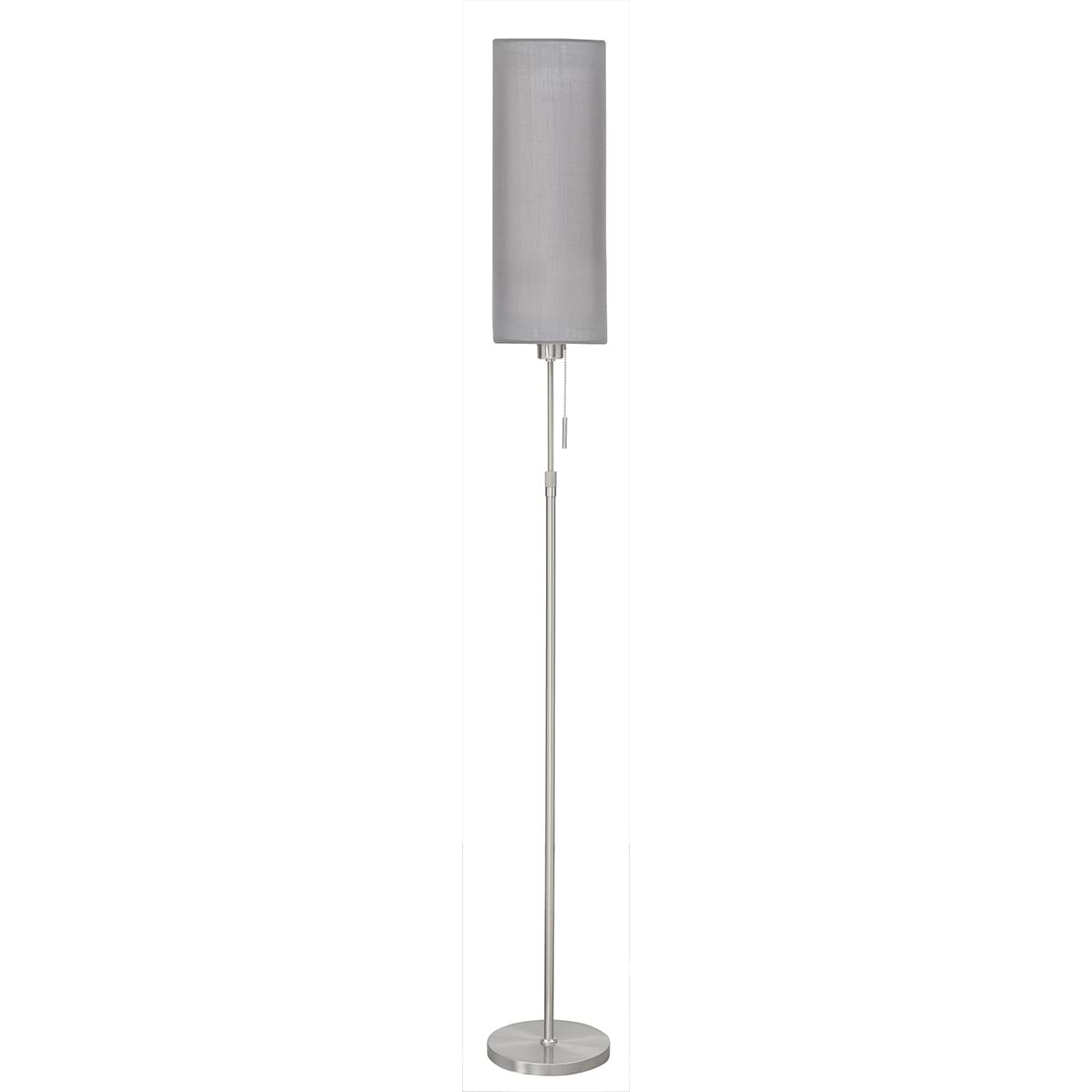 Vloerlamp Victoria E27 Telescope Nikkel-Mat zonder kap - Serie Victoria - Vloerlamp - High Light - V411030