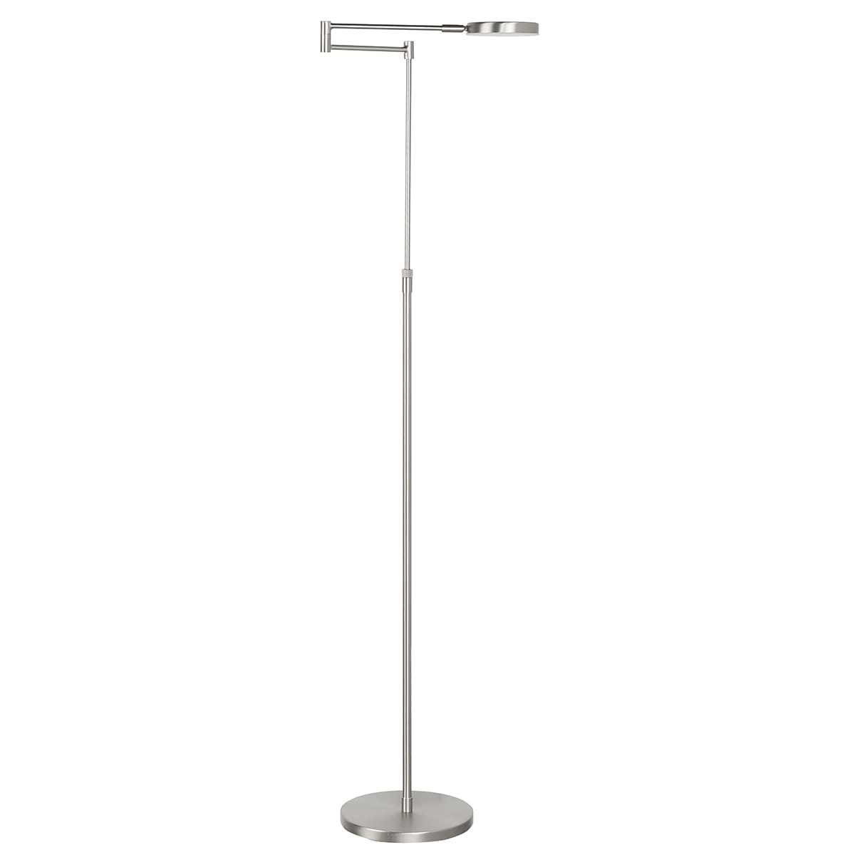 Vloerlamp Sun 13W dim to warm 2200-4000K LED Mat Nikkel-Mat - Serie Sun - Vloerlamp - High Light - V411550