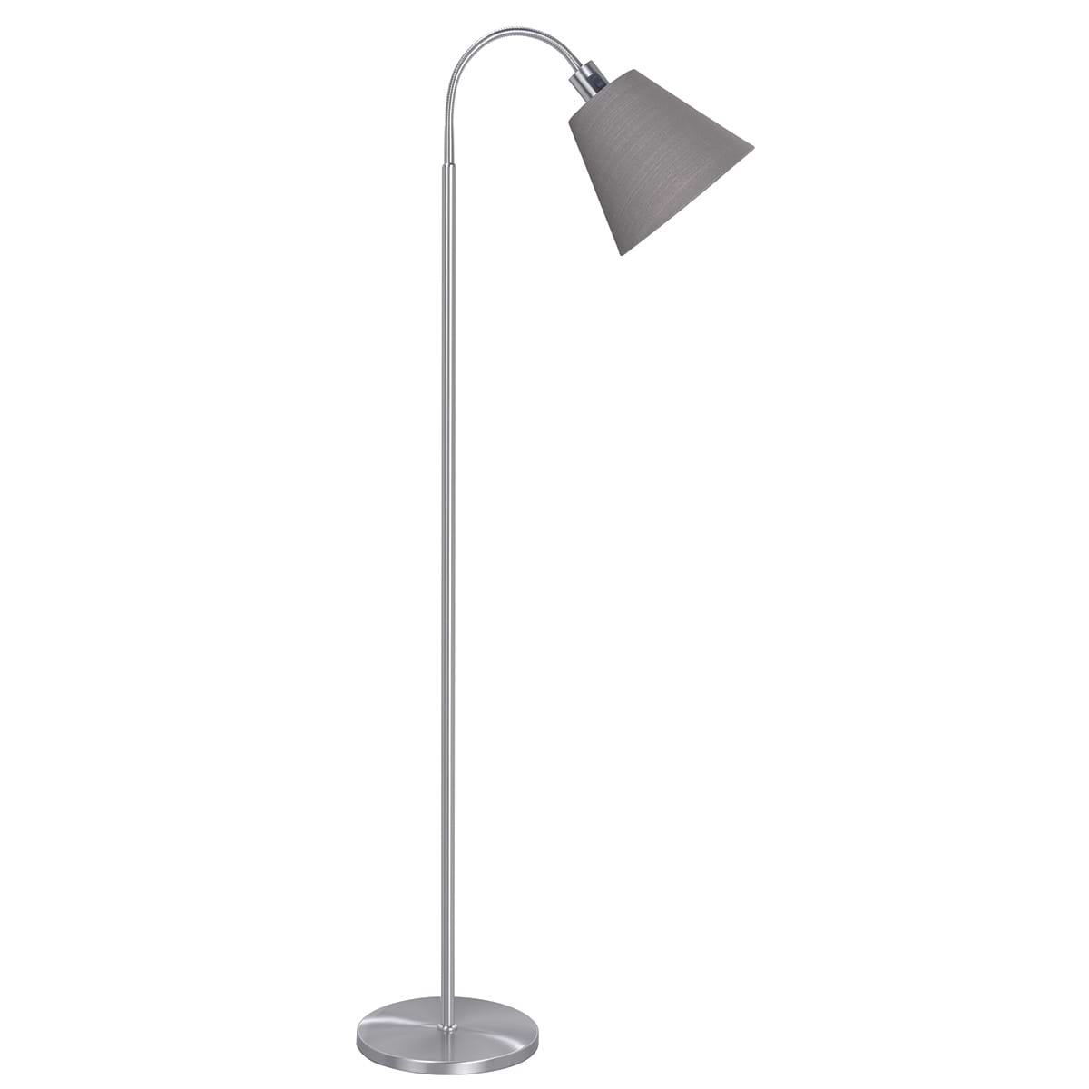 Vloerlamp Texas Flex E27 Nikkel-Mat - Serie Texas - Vloerlamp - High Light - V426530