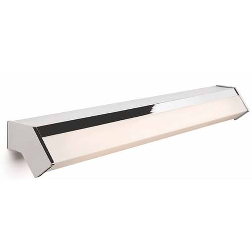 Badkamer spiegel verlichting staal "Mirror" 58cm IP44 LED 9W 3000K 870lm - ART DELIGHT. Deze badkamer spiegellamp is voorzien van een lichtbron LED - geïntegreerd LED - LED 9W 3000K 810lm. Incl. driver LD350-A3-A8-T. Materiaal: aluminium/kunststof. De spiegellamp is 58 cm lang - 6 -8 cm breed en 8 cm hoog.  - BL MIRROR 1-58 SC