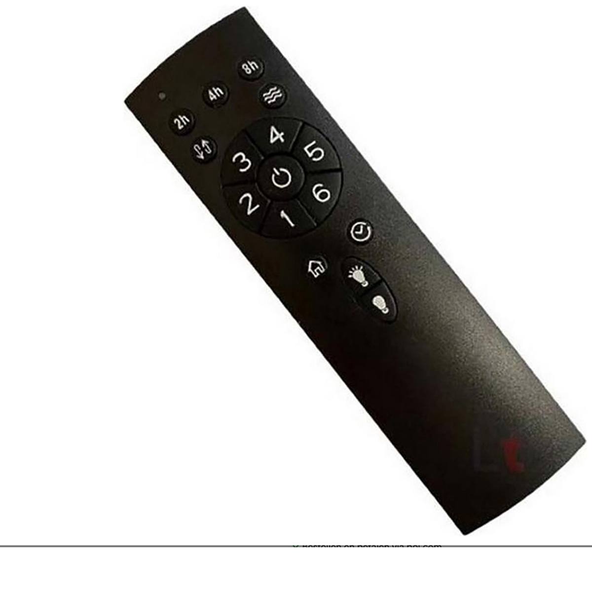 Plafond ventilator 'Cetus' Zwart FREELIGHT - F6201 Z