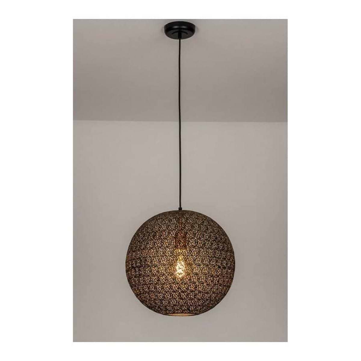 Hanglamp Bert Oronero zwart FREELIGHT - H1050G