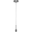 Hanglamp 1-lichts Los armatuur Rond 11cm Staal FREELIGHT - H 8001 S