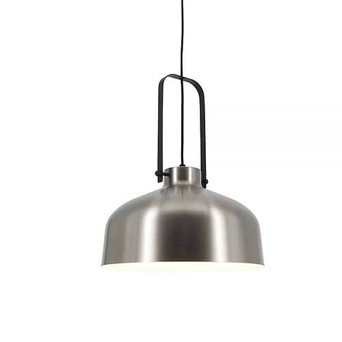 Hanglamp staal/zwart "Mendoza" D37