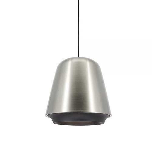 Hanglamp staal/zwart "Santiago" D35*H36