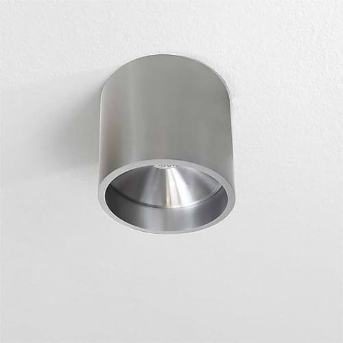 Plafondlamp en opbouwspot aluminium "Ormond" LED 7W 2700K 805lm IP54 dimbaar - ART DELIGHT