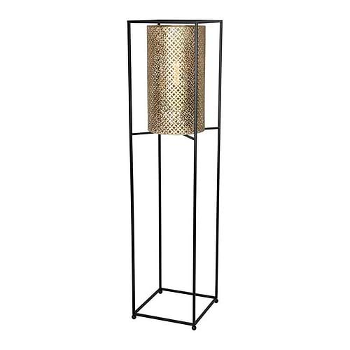 Vloerlamp Petrolio goud hoogte 152cm 1-lichts FREELIGHT - S9278G