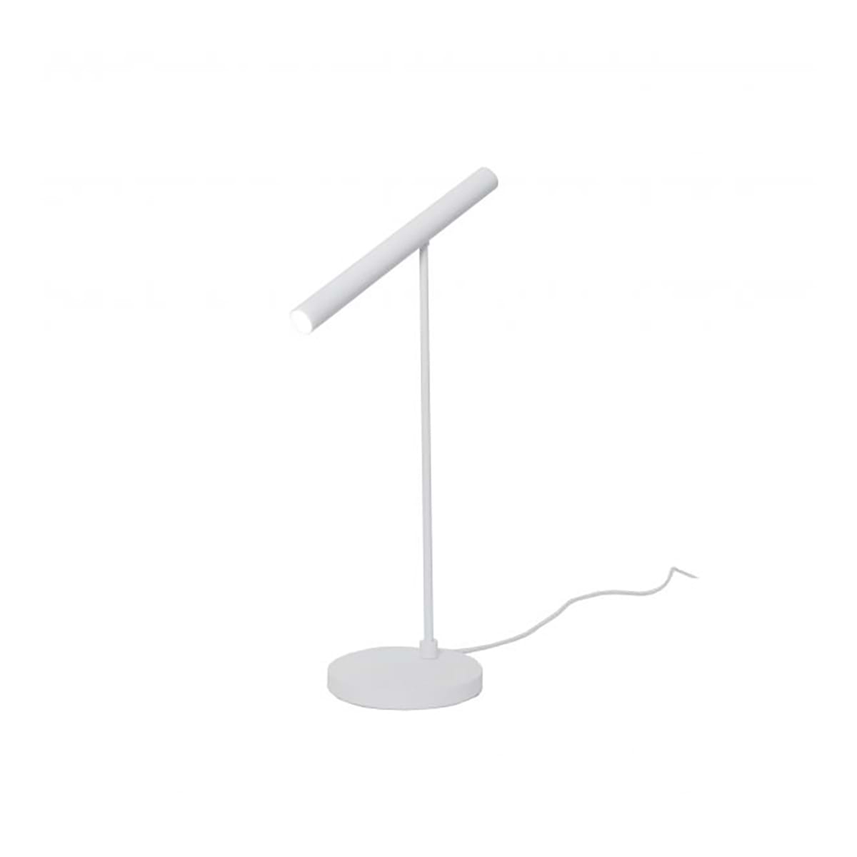 Tafellamp wit 1-lichts leeslamp "Harper" LED 6W 2700K 630lm dimbaar - ART DELIGHT