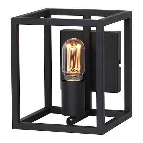 Wandlamp Novanta zwart 1-lichts FREELIGHT - W9010Z