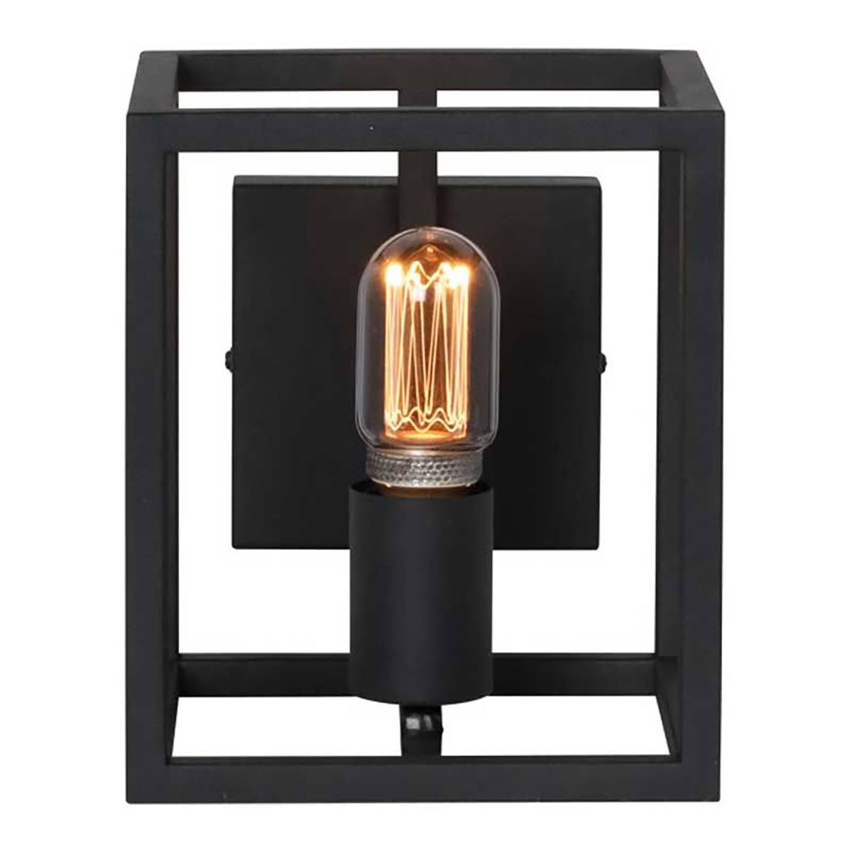 Wandlamp Novanta zwart 1-lichts FREELIGHT - W9010Z